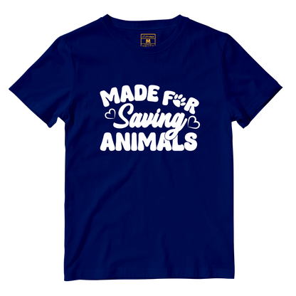 Cotton Shirt: Made For Saving Animals