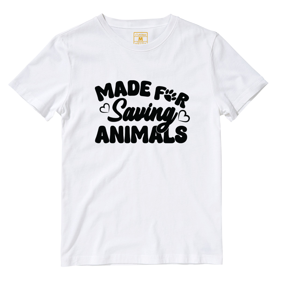 Cotton Shirt: Made For Saving Animals