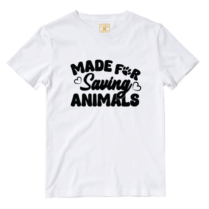 Cotton Shirt: Made For Saving Animals