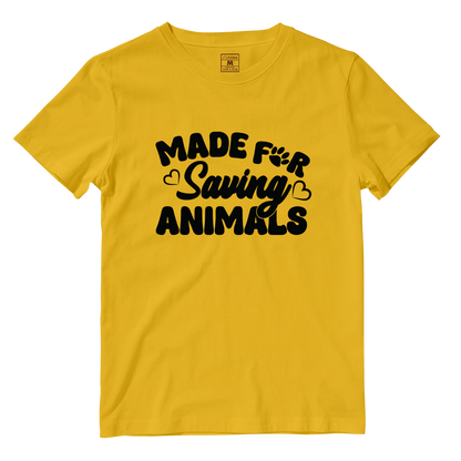 Cotton Shirt: Made For Saving Animals