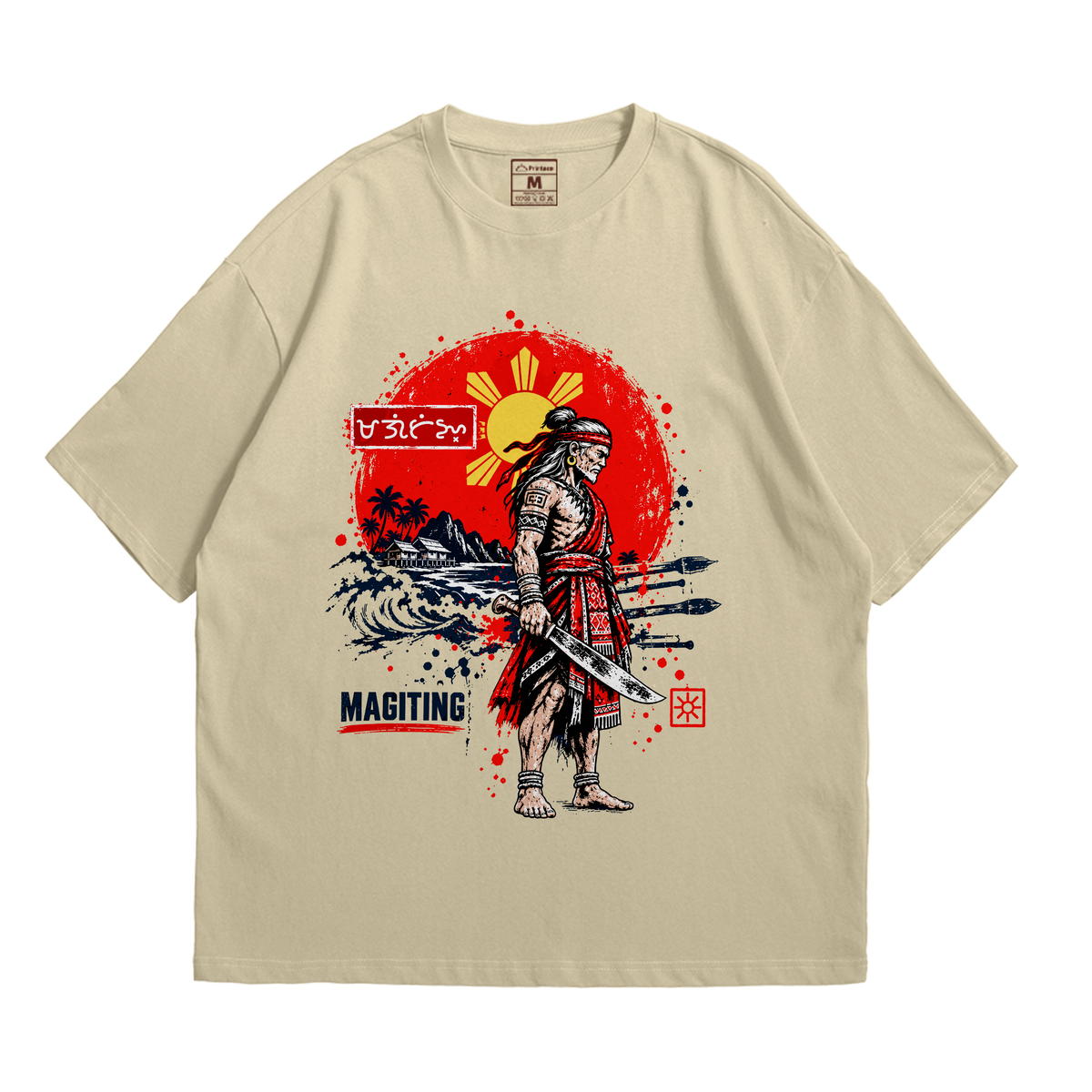 Premium Oversized Cotton Shirt: Magiting