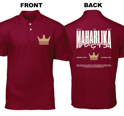 Cotton Polo Shirt: Maharlika (Front and Back)