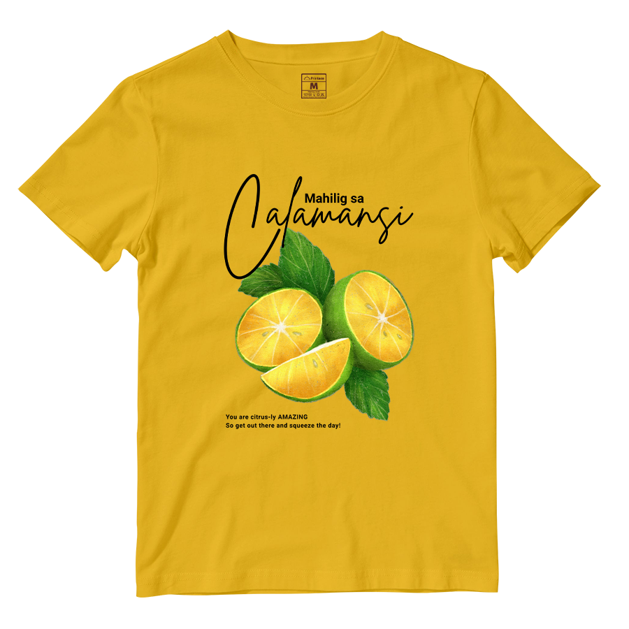 Cotton Shirt: Mahilig Sa Calamansi