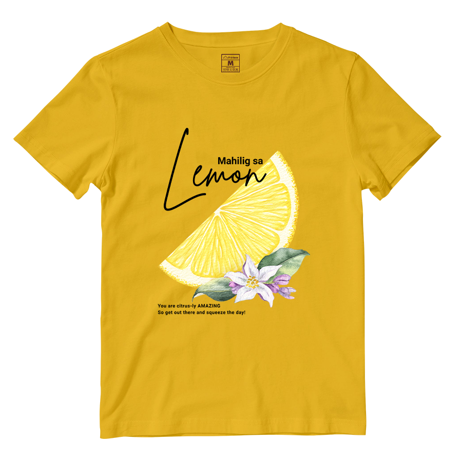 Cotton Shirt: Mahilig Sa Lemon