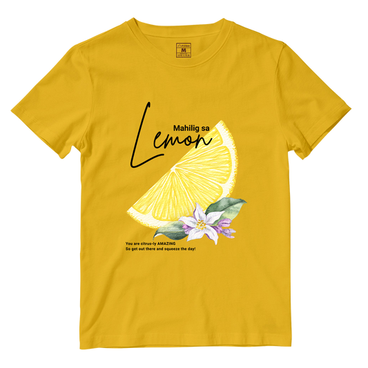 Cotton Shirt: Mahilig Sa Lemon