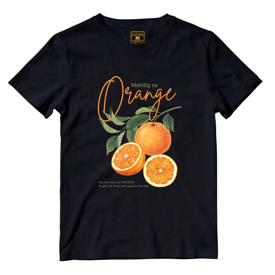 Cotton Shirt: Mahilig Sa Orange