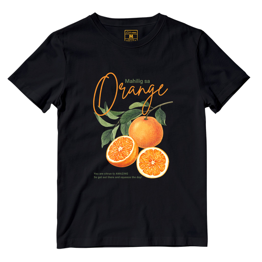Cotton Shirt: Mahilig Sa Orange