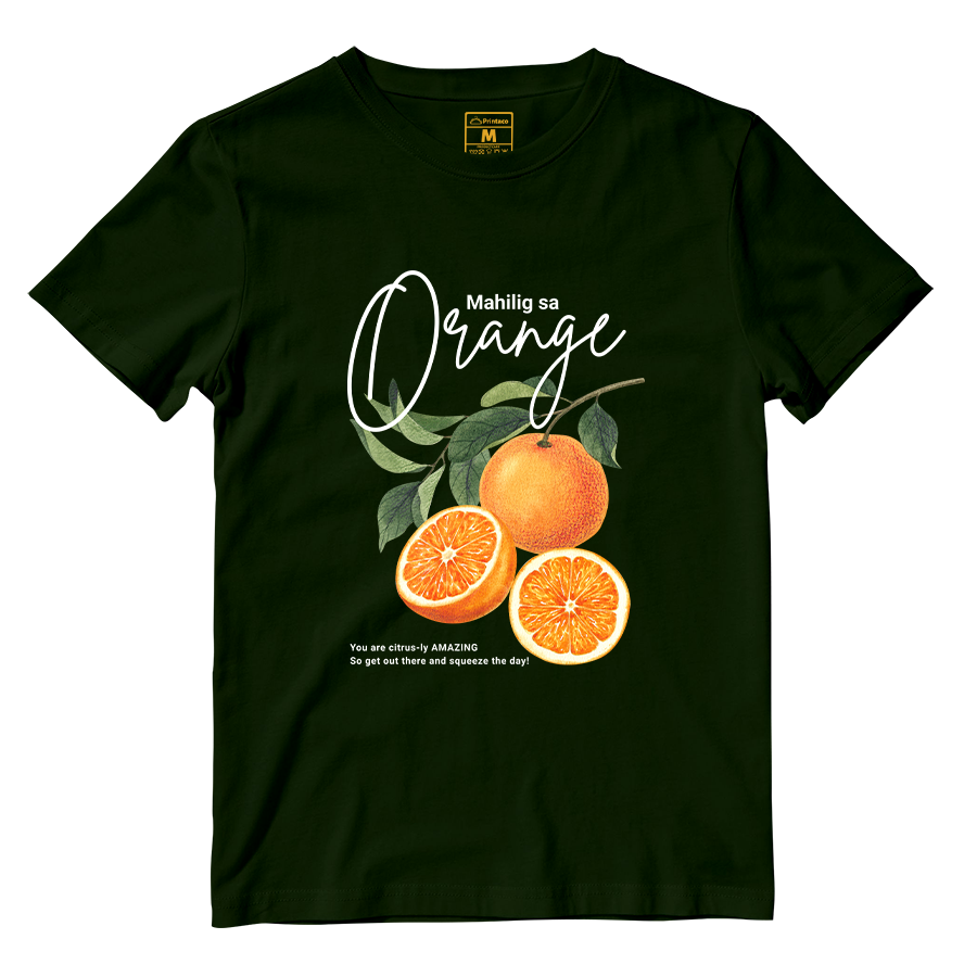 Cotton Shirt: Mahilig Sa Orange