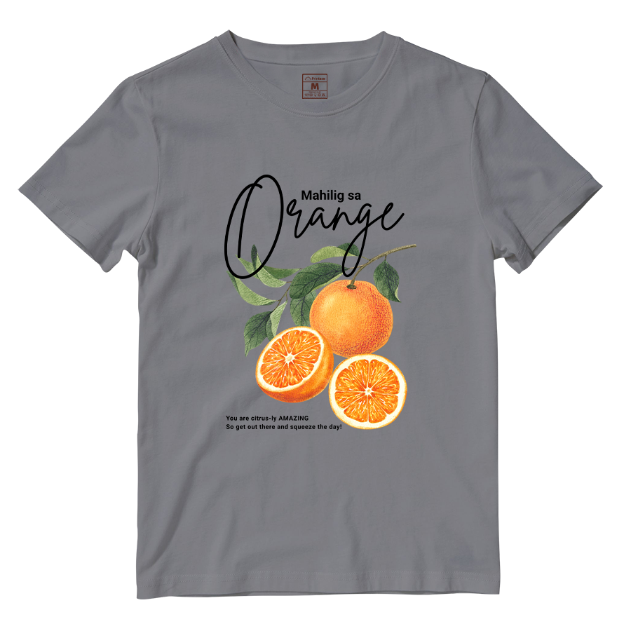 Cotton Shirt: Mahilig Sa Orange