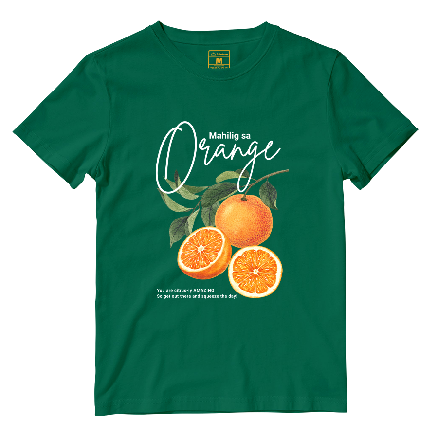 Cotton Shirt: Mahilig Sa Orange