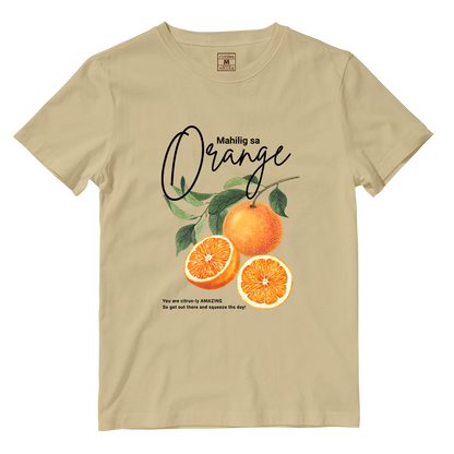 Cotton Shirt: Mahilig Sa Orange