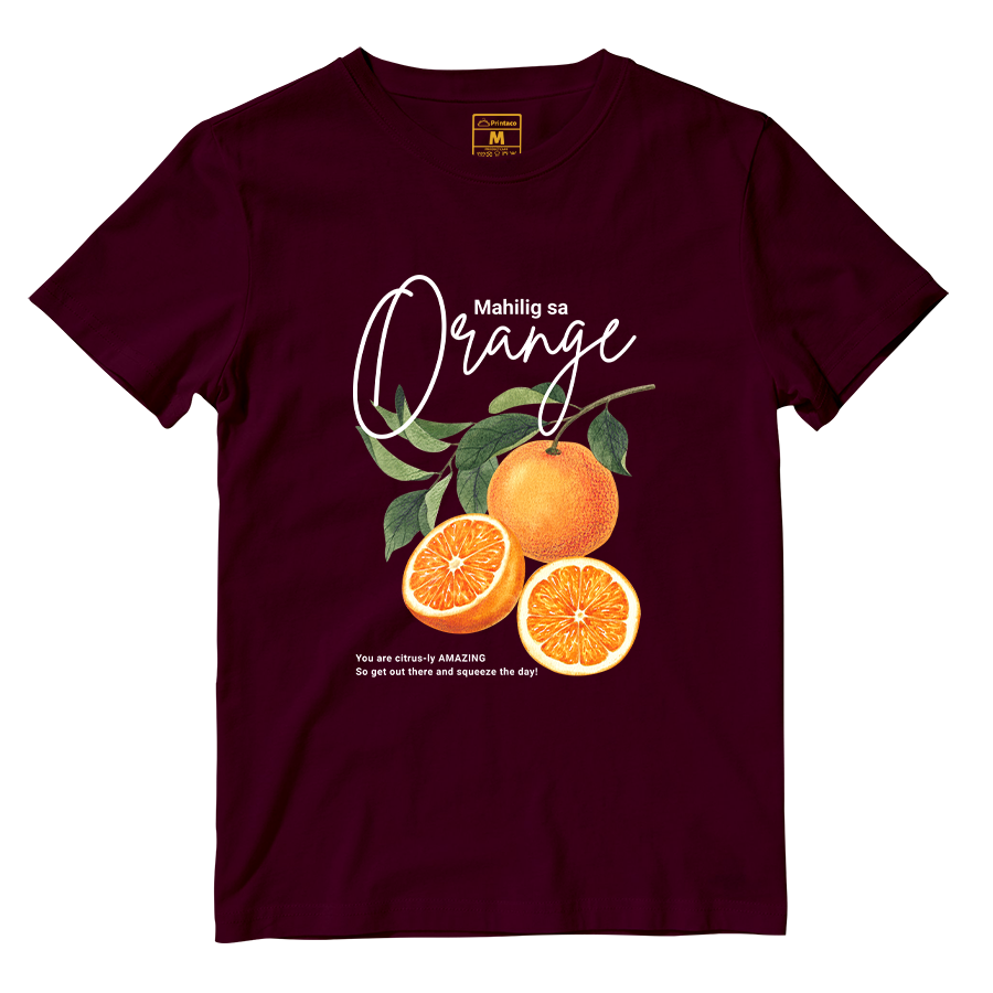 Cotton Shirt: Mahilig Sa Orange