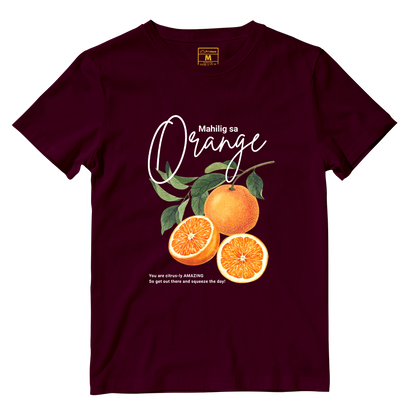 Cotton Shirt: Mahilig Sa Orange