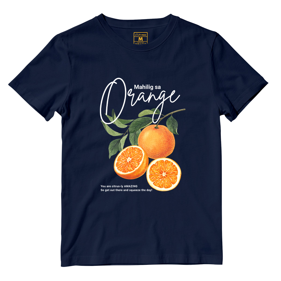 Cotton Shirt: Mahilig Sa Orange