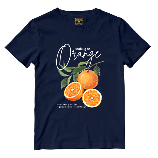 Cotton Shirt: Mahilig Sa Orange