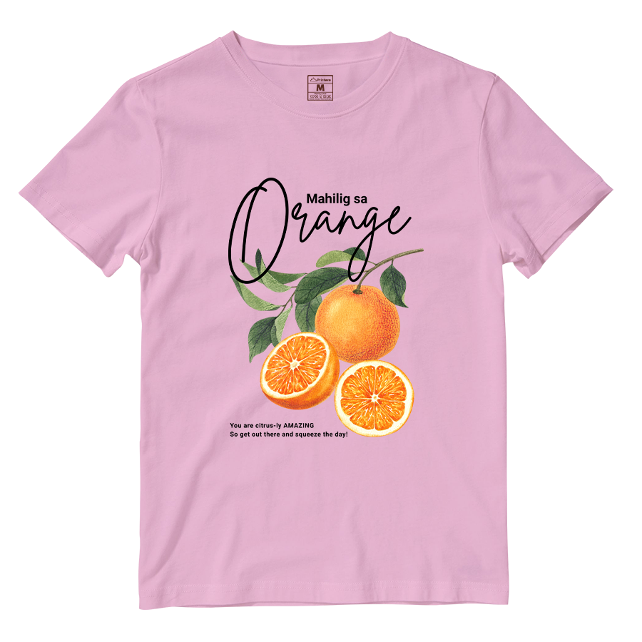 Cotton Shirt: Mahilig Sa Orange