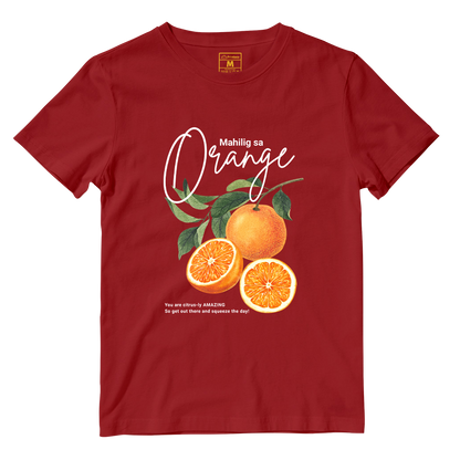Cotton Shirt: Mahilig Sa Orange