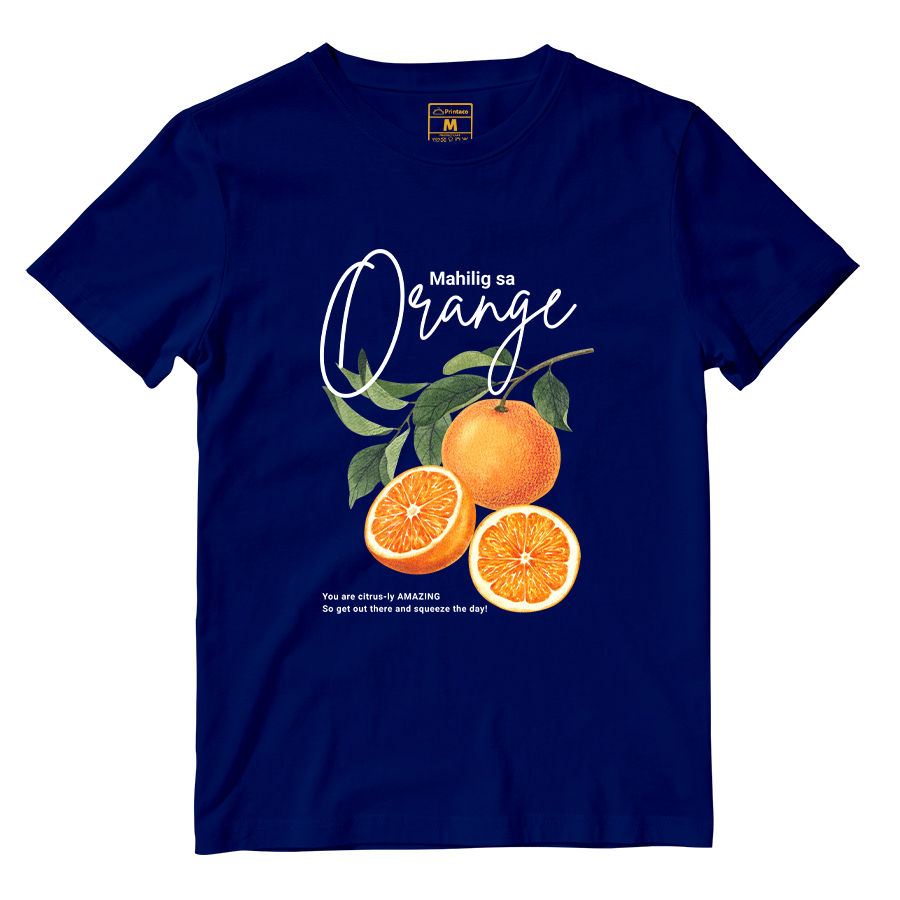 Cotton Shirt: Mahilig Sa Orange