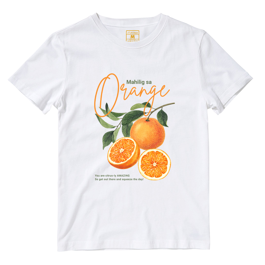 Cotton Shirt: Mahilig Sa Orange