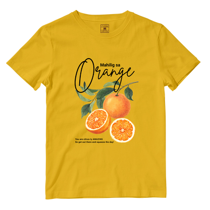 Cotton Shirt: Mahilig Sa Orange