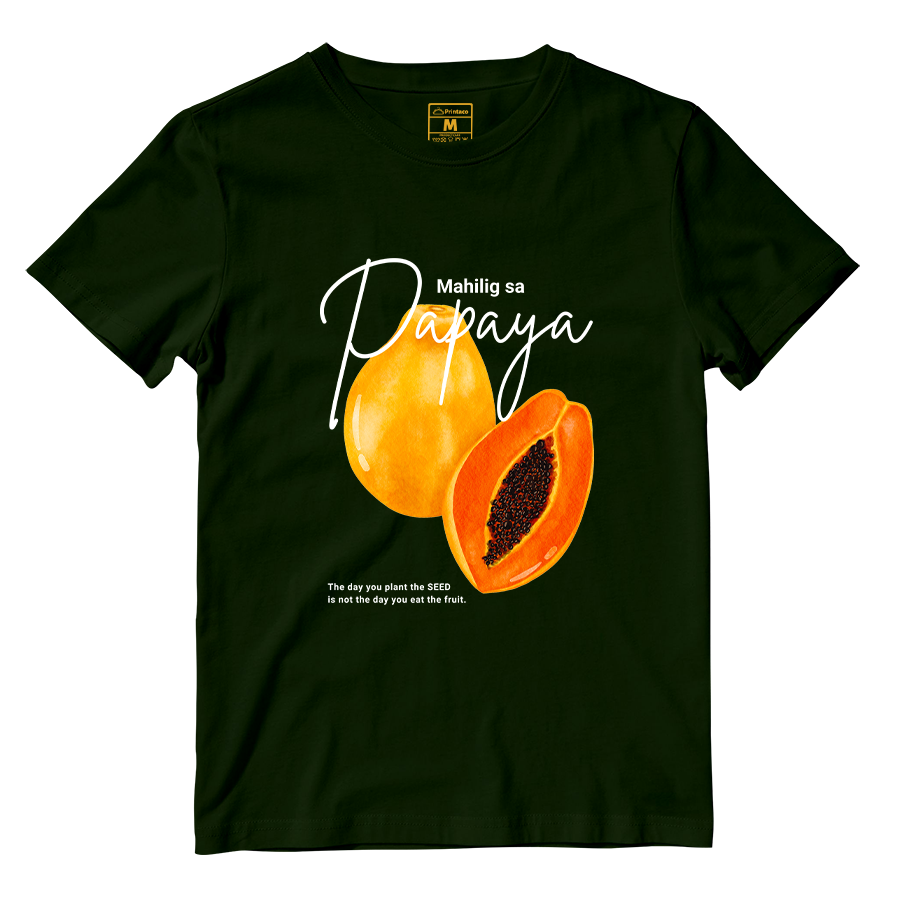 Cotton Shirt: Mahilig Sa Papaya