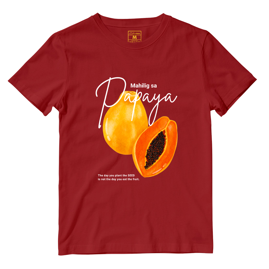 Cotton Shirt: Mahilig Sa Papaya
