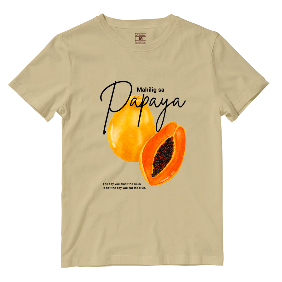 Cotton Shirt: Mahilig Sa Papaya