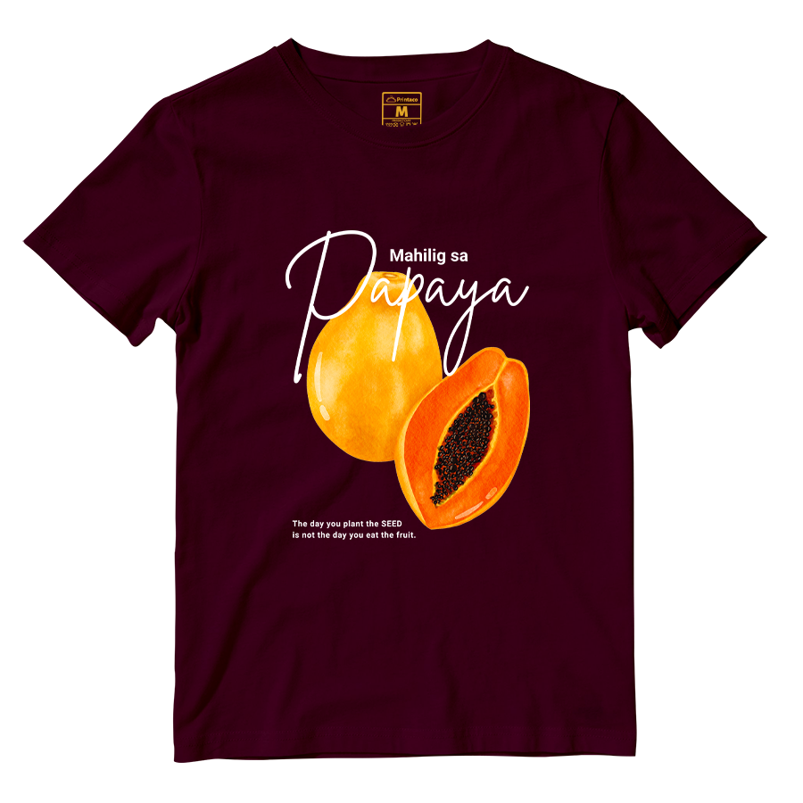Cotton Shirt: Mahilig Sa Papaya
