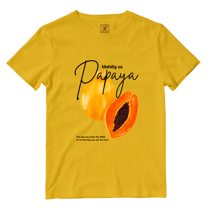 Cotton Shirt: Mahilig Sa Papaya