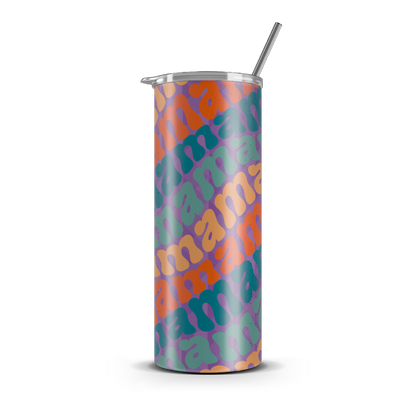 20oz. Slim Tumbler: Mama Wave