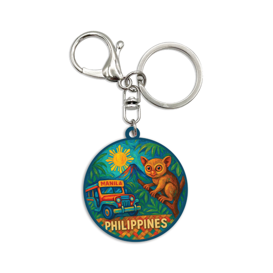Acrylic Bag Charm: Manila Ph