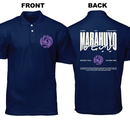 Cotton Polo Shirt: Marahuyo (Front and Back)