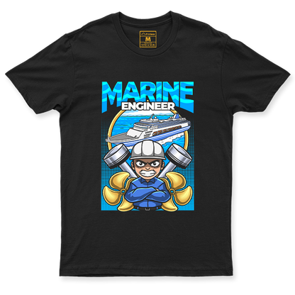 C. Spandex Shirt: Marine Engineer