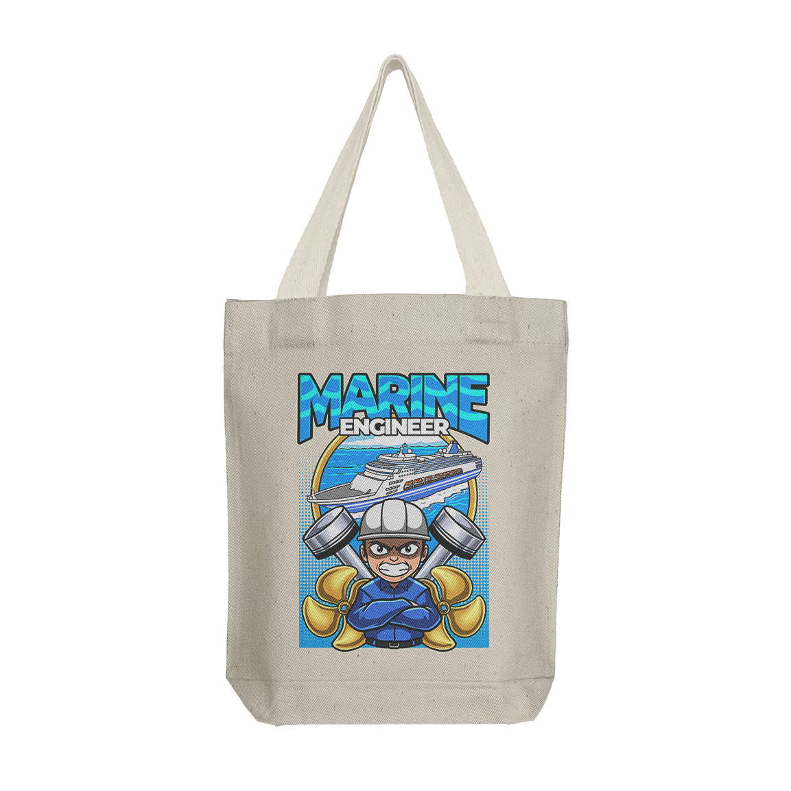 Tote Bag: Marine Engineer