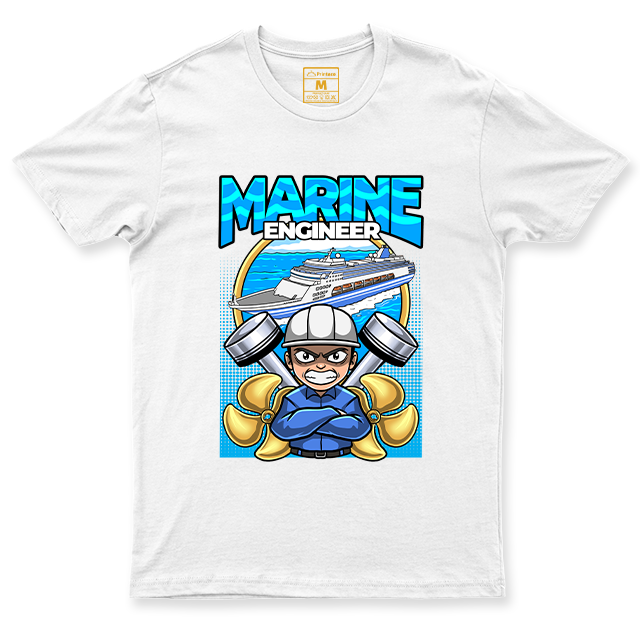 C. Spandex Shirt: Marine Engineer