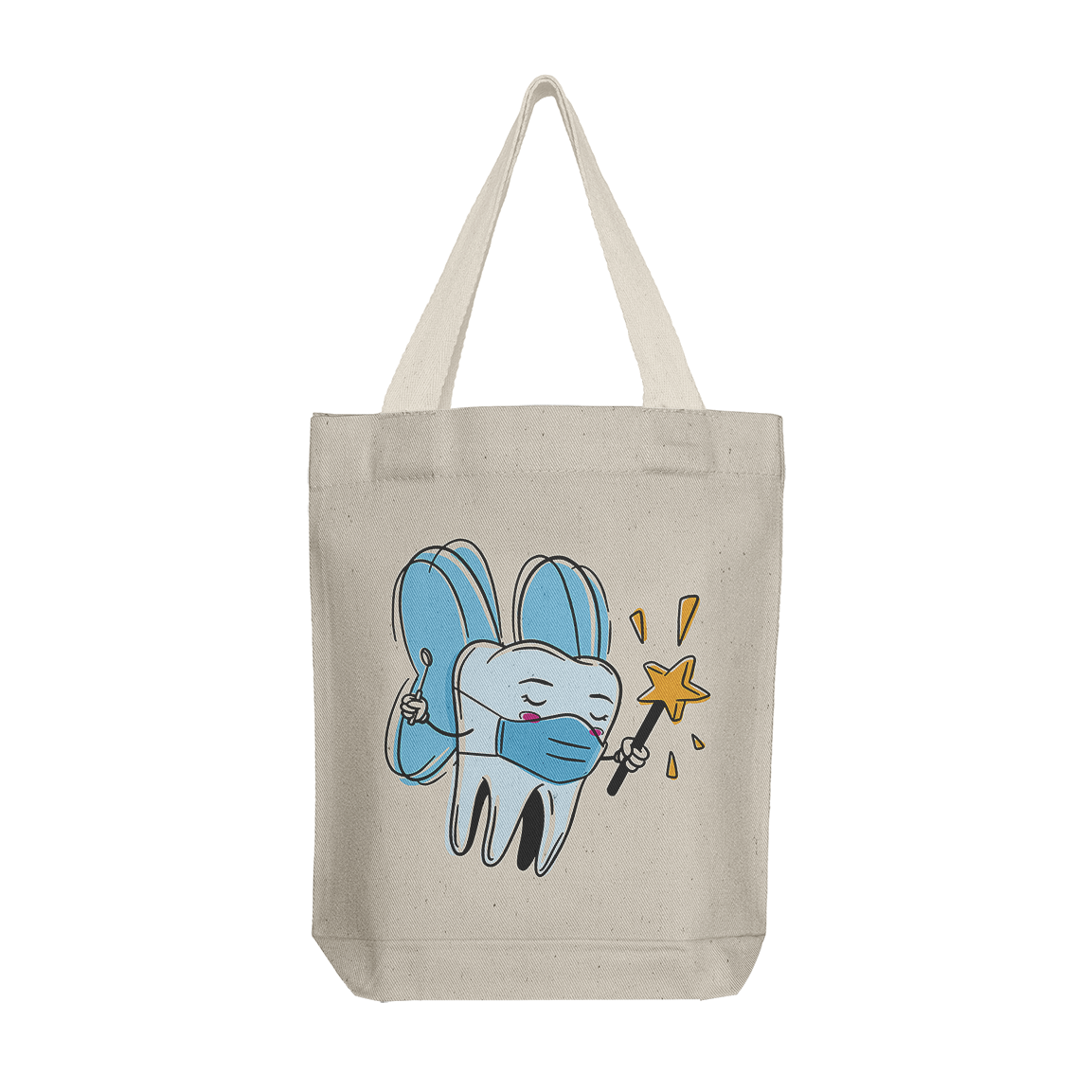 Tote Bag: Masked Tooth Fairy