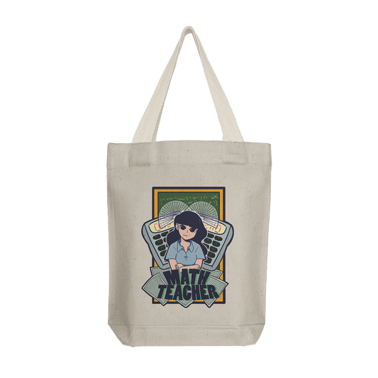 Tote Bag: Math Teacher Female