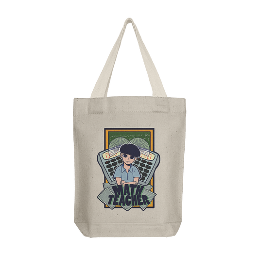 Tote Bag: Math Teacher Male