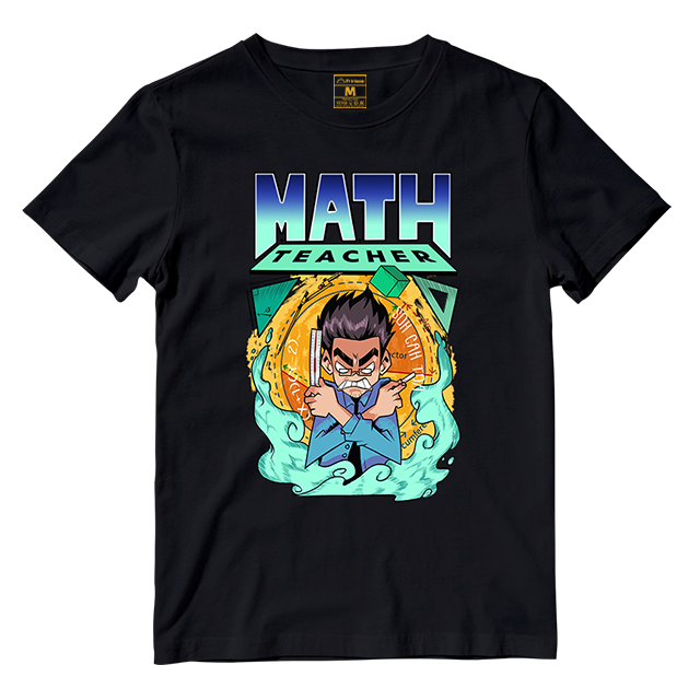 Cotton Shirt: Math Teacher Male