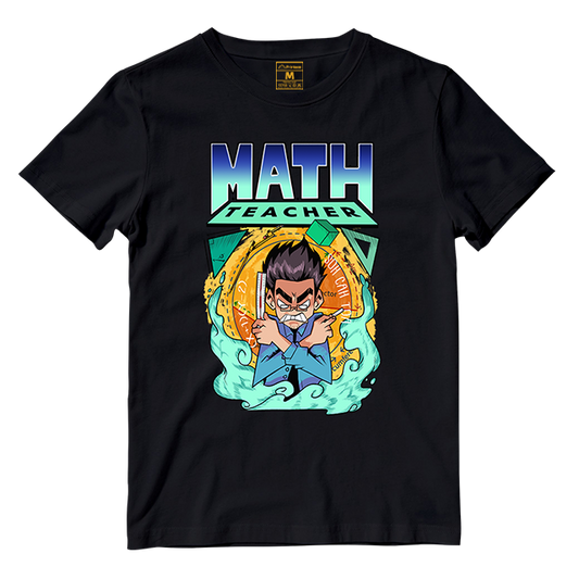 Cotton Shirt: Math Teacher Male