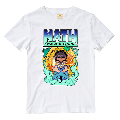 Cotton Shirt: Math Teacher Male