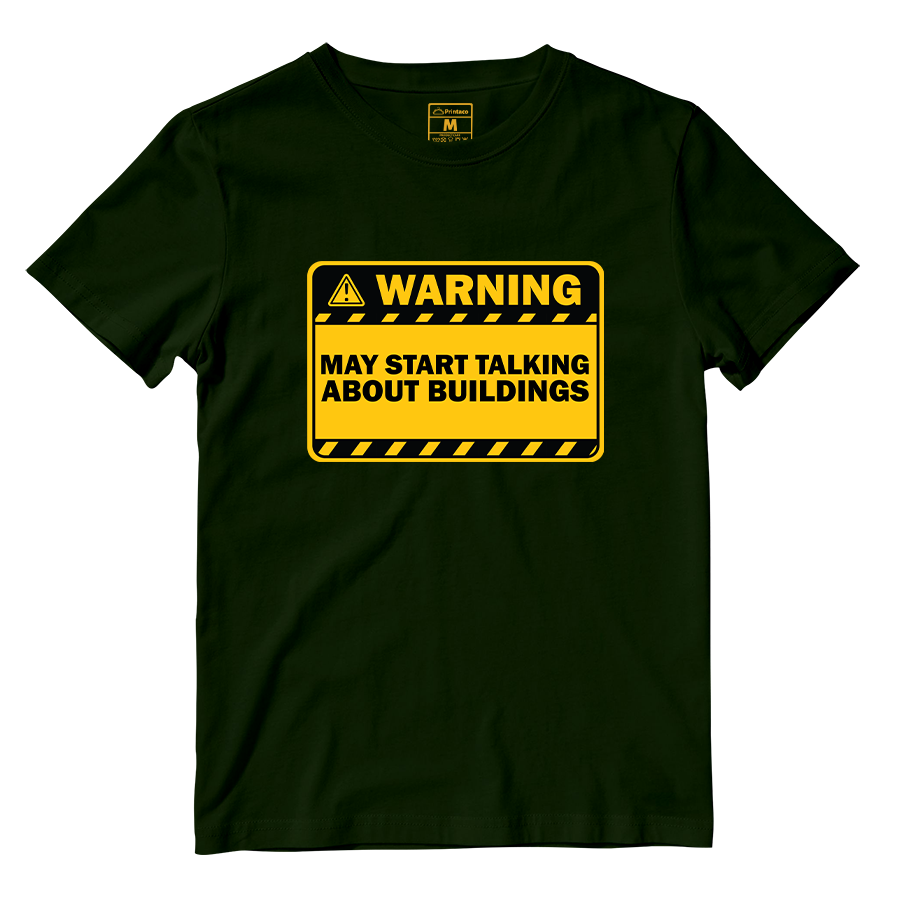 Cotton Shirt: May Start Talking About Buildings