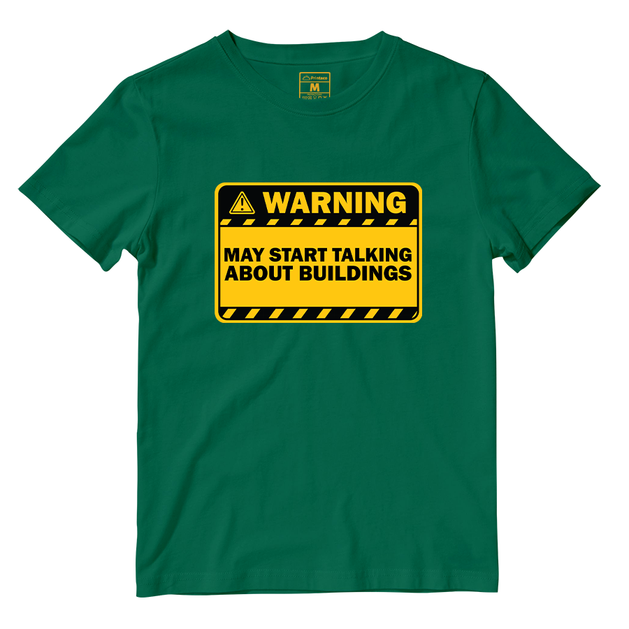 Cotton Shirt: May Start Talking About Buildings