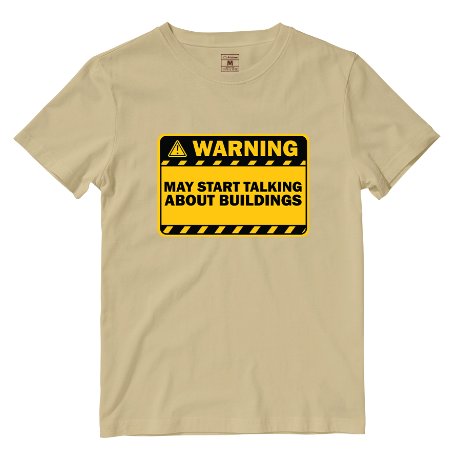 Cotton Shirt: May Start Talking About Buildings