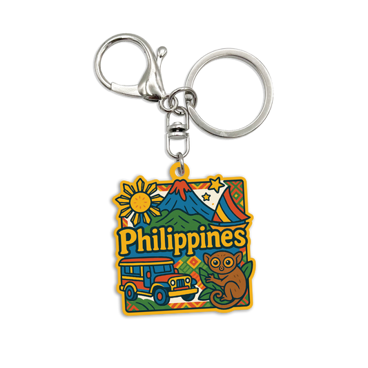 Acrylic Bag Charm: Mayon