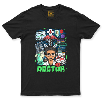 C. Spandex Shirt: Medical Doctor Male