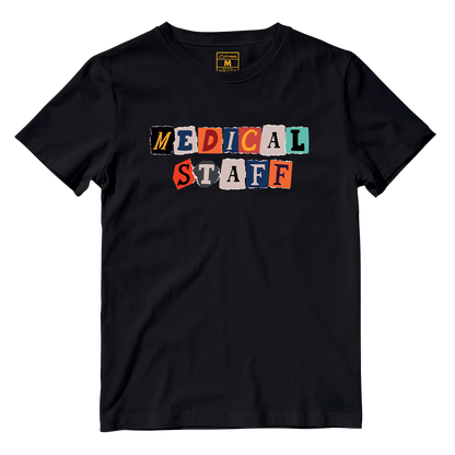 Cotton Shirt: Medical Staff Note Alphabet