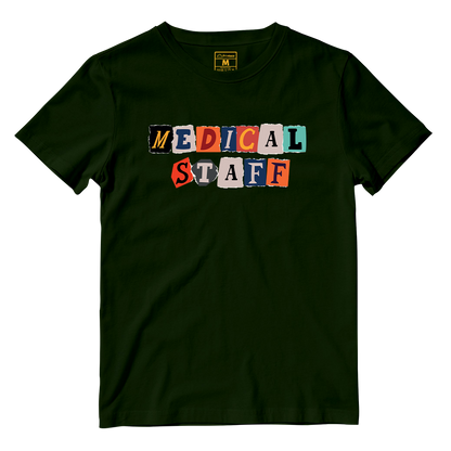 Cotton Shirt: Medical Staff Note Alphabet