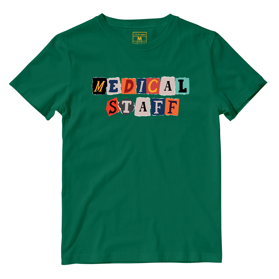 Cotton Shirt: Medical Staff Note Alphabet