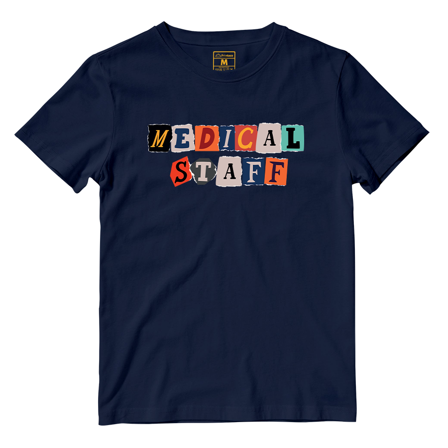 Cotton Shirt: Medical Staff Note Alphabet